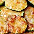 Baked Parmesan Zucchini Rounds. recipe Just had to post this I made this tonight &amp; it was Brilliant!, about 5 minutes prep. YUM!