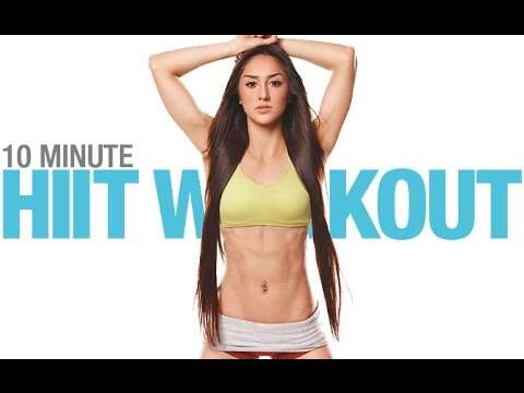 10 Minute Beginner HIIT Workout You Can DO WITH YOUR KIDS