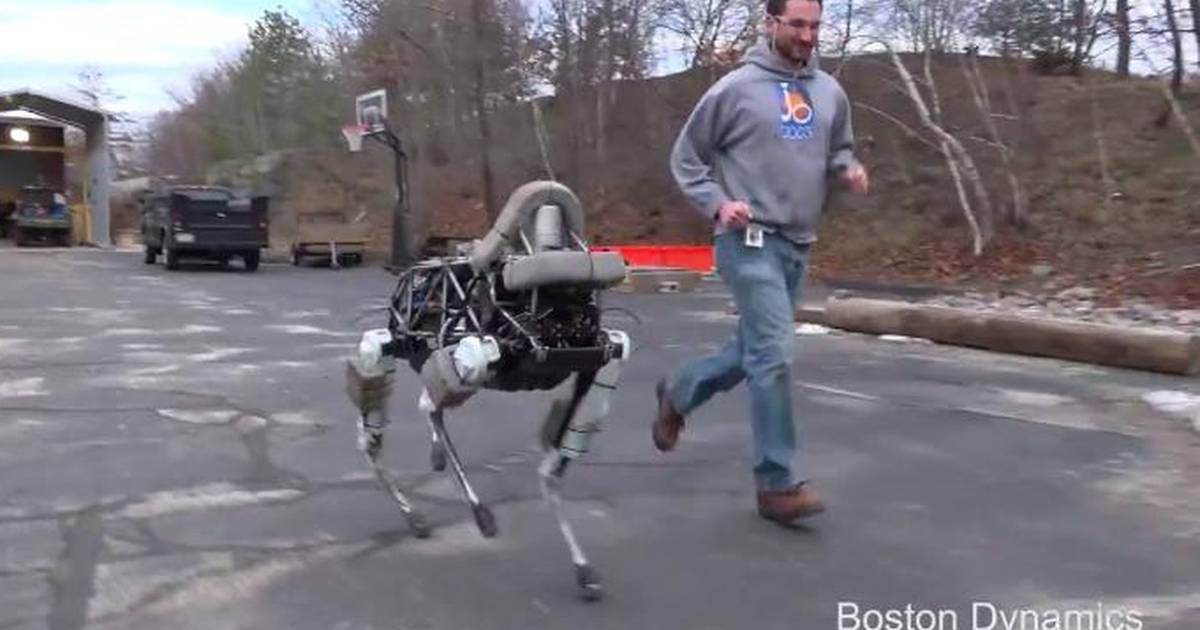 Boston dynamics sale kicking robot