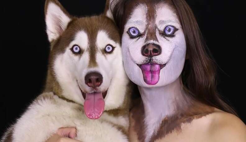 sponsoreret Snart krise Makeup Artist Steals New Look From Her Dog - The Dodo