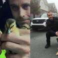 Police Officer Just Keeps Rescuing Animals Over And Over