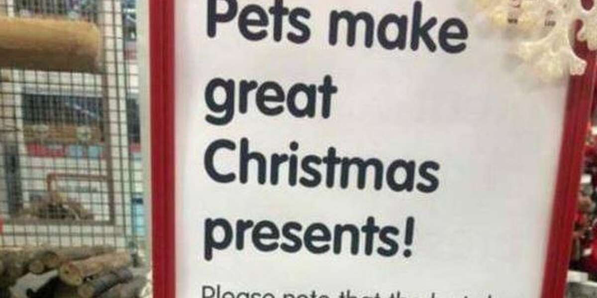 Pet Store 'Embarrassed' After Posting This Sign - The Dodo