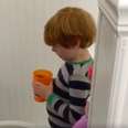 Boy Says A Sweet Goodbye To His Beloved Fish