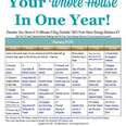 Free printable January 2016 decluttering calendar with daily 15 minute missions. Follow the entire Declutter 365 plan provided by Home Storage Solutions 101 to declutter your whole house in a year.
