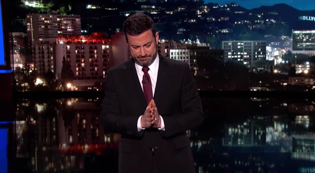 Jimmy Kimmel Delivered An Emotional Monologue About Newborn Son's Heart ...