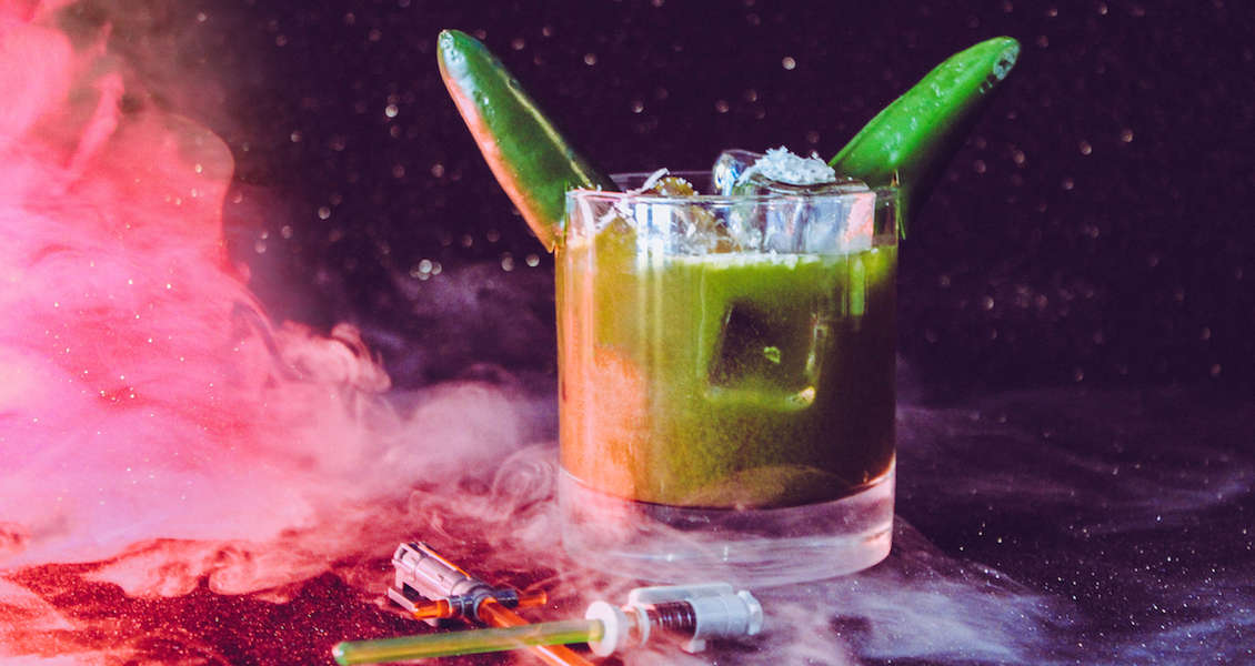 Star Wars Cocktails: Yoda Cocktail for May the Fourth - Thrillist