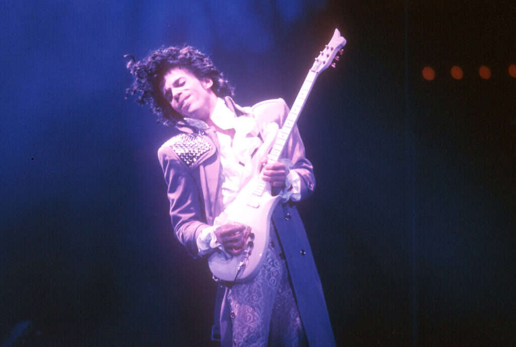 the guitar
