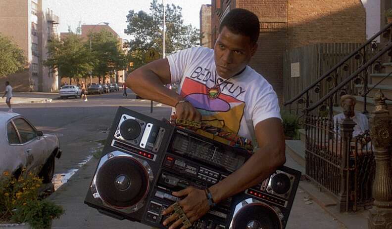 the boombox
