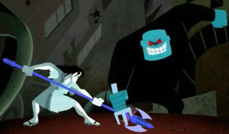 guardian fights samurai jack