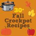 30+ Hearty Fall Crockpot Meal &amp; Dessert Recipes - fresh seasonal autumn flavors and recipes - Happiness is Homemade