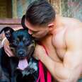 Shirtless Men Pose With Adorable Rescue Dogs For New Calendar