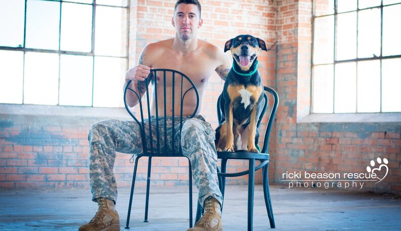Shirtless Men Pose With Adorable Rescue Dogs For New Calendar - The Dodo