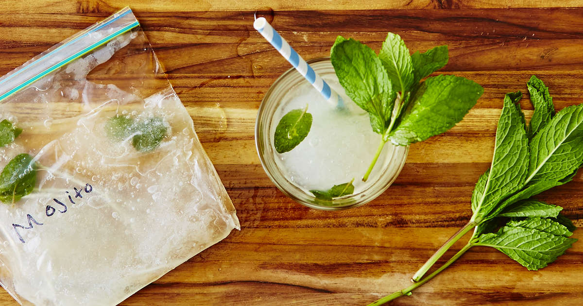 Inside-out Mojito Ice Cubes by kailleyskitchen, Quick & Easy Recipe