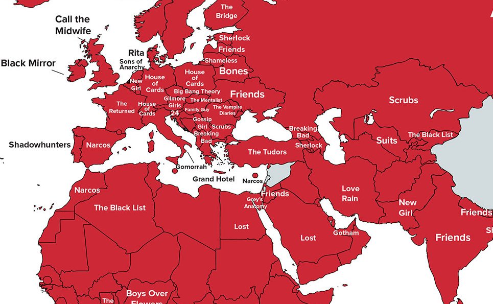 different shows on netflix in different countries