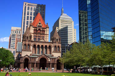 architecture in copley square, boston