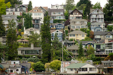 Seattle hills near University District