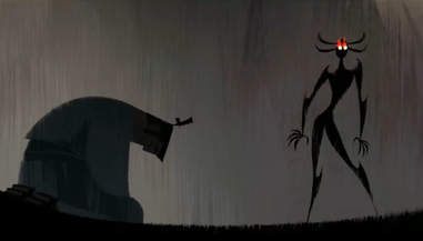 samurai jack season 5 episode 9 ashi controlled by aku takes sword