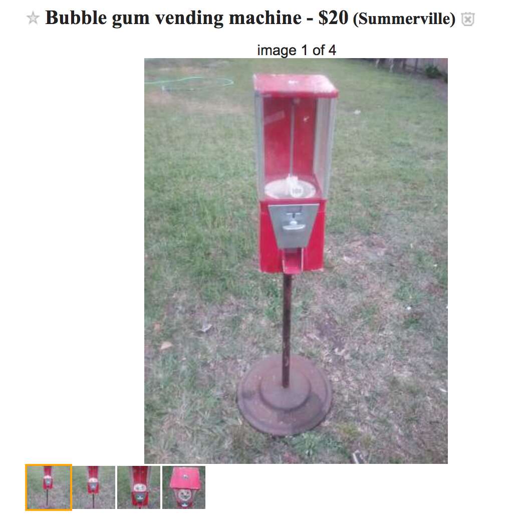 bubblegum machine