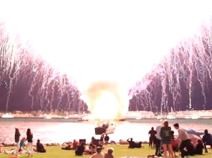 fireworks displays that went wrong