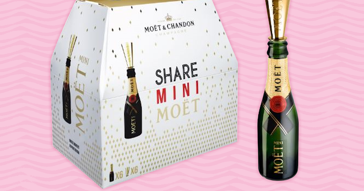 Moët & Chandon Is Selling Six-Packs Of Teeny Champagne Bottles