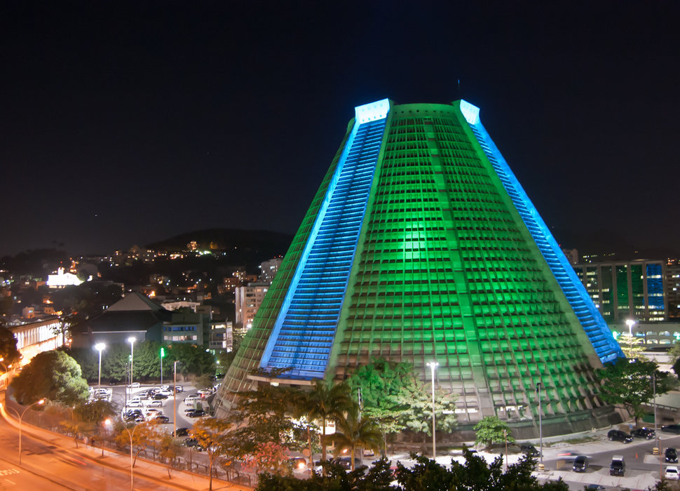 METROPOLITAN CATHEDRAL IN RIO DE JANEIRO
