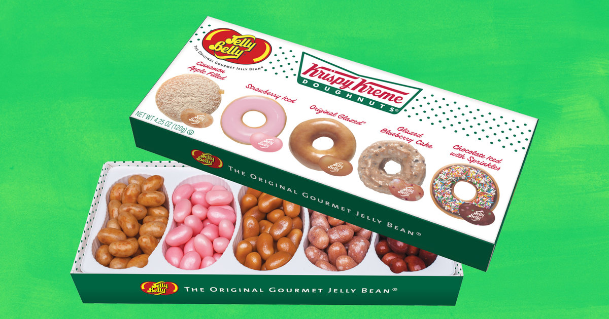 Krispy Kreme and Jelly Belly Are Launching DonutFlavored Jelly Beans