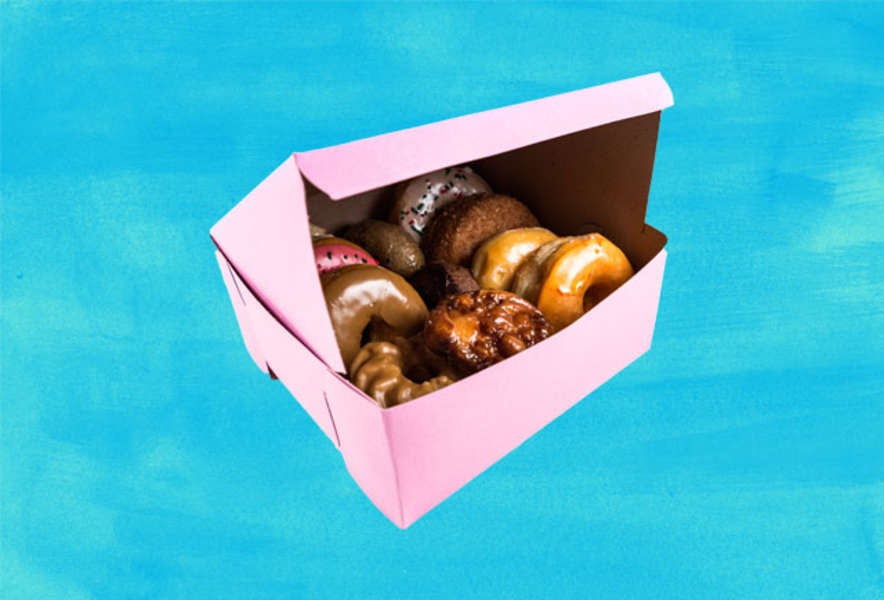 Here's Why Doughnut Boxes Are Pink Thrillist