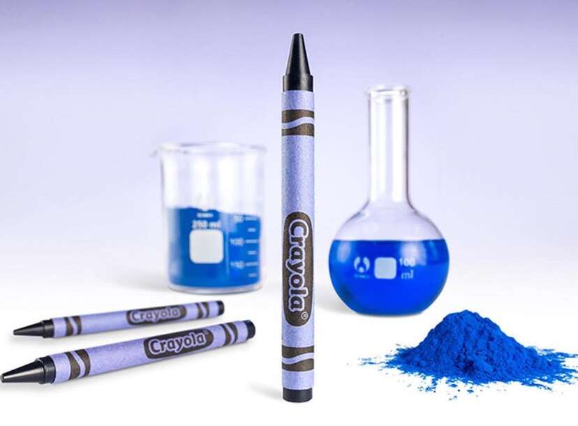 First new shade of blue discovered for 200 years to be turned into Crayola  crayon