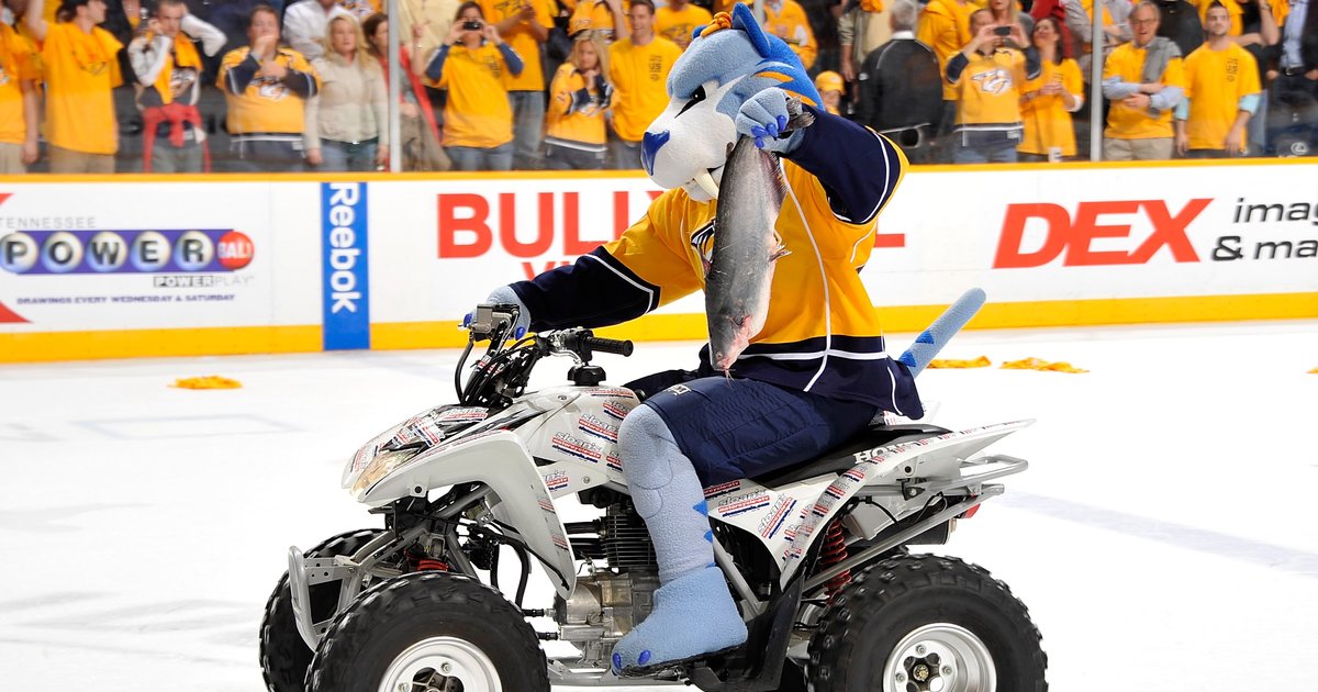 Nashville Predators Catfish Tradition Why Fans Throw Catfish on the