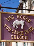 Horse You Came In on Saloon - Baltimore - Supercall
