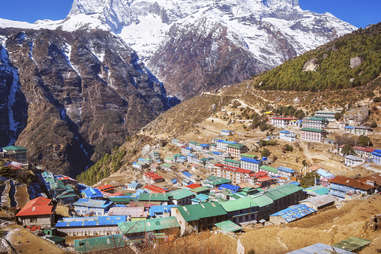 Namche Bazaar Village