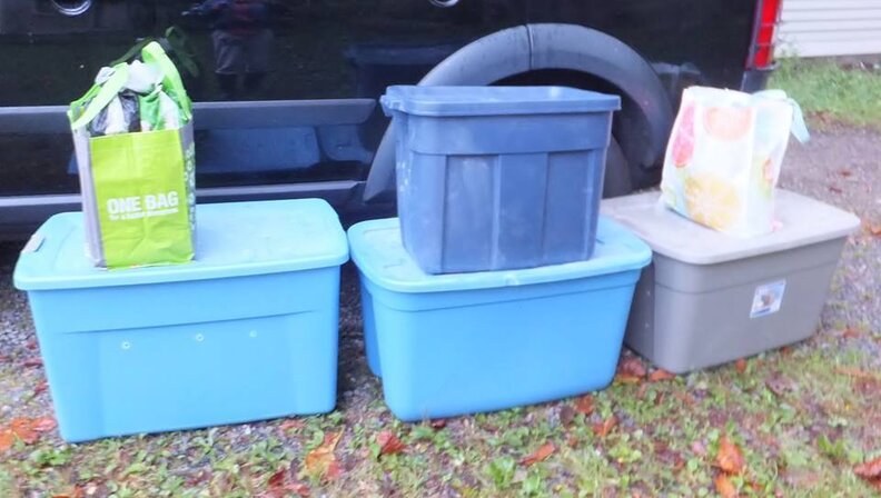 Animal Rescuer Wakes Up To Containers On Her Driveway - The Dodo