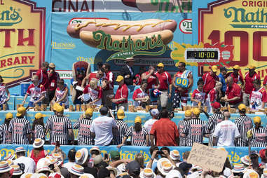 Nathan's Annual Hot Dog Eating Contest