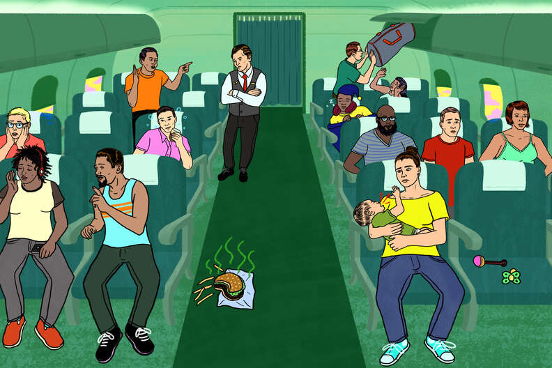 Airplane Etiquette Unwritten Rules to Follow When Flying Thrillist
