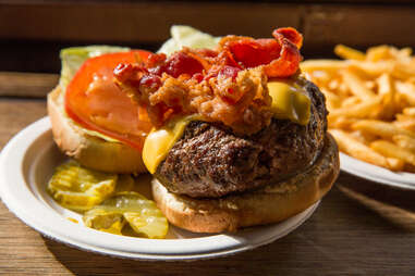 corner bistro burger