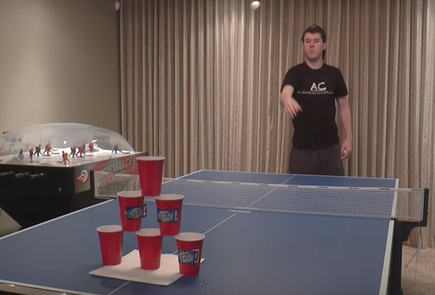 Crazy Ping Pong Shots 