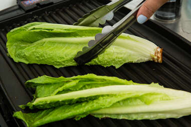 grilling lettuce