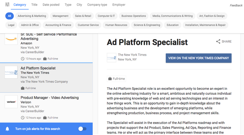Google Wants to Change Job Hunting With Google for Jobs - Thrillist
