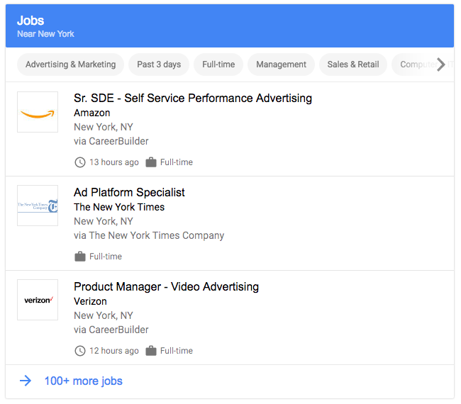 Google Wants to Change Job Hunting With Google for Jobs Thrillist