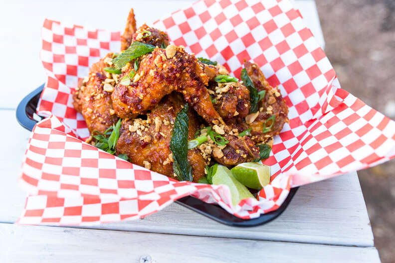 Soursop sambal wings
