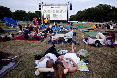 Screen on the Green