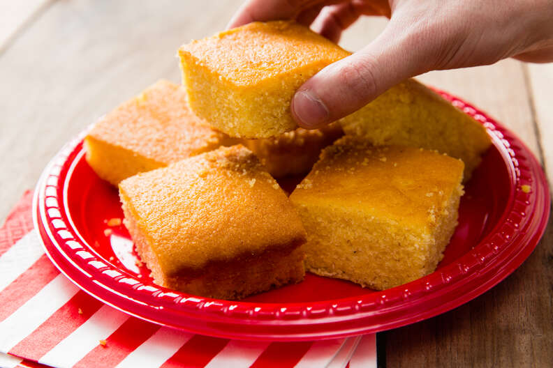 Corn bread cookout side