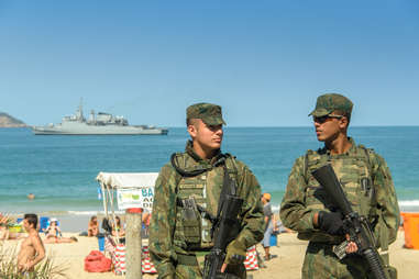 Police in Rio de Janeiro