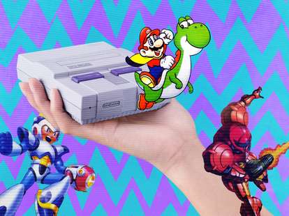 Snes best sale classic games