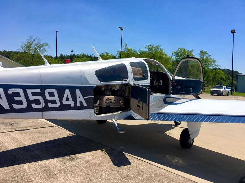 Plane used for rescuing shelter animals