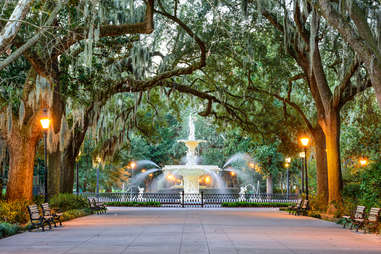 Savannah, Georgia Forsyth Park 