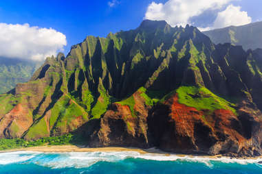 Na Pali coast, Kauai, Hawaii