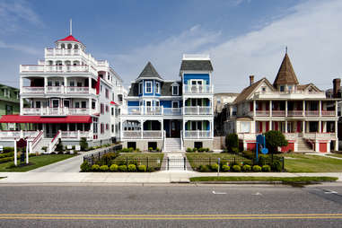 Victorian Houses in Cape May, New Jersey 