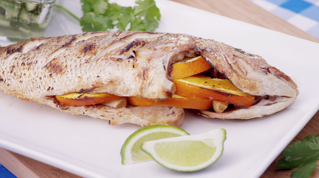 Get Grilling: Grilled Whole Fish - Thrillist