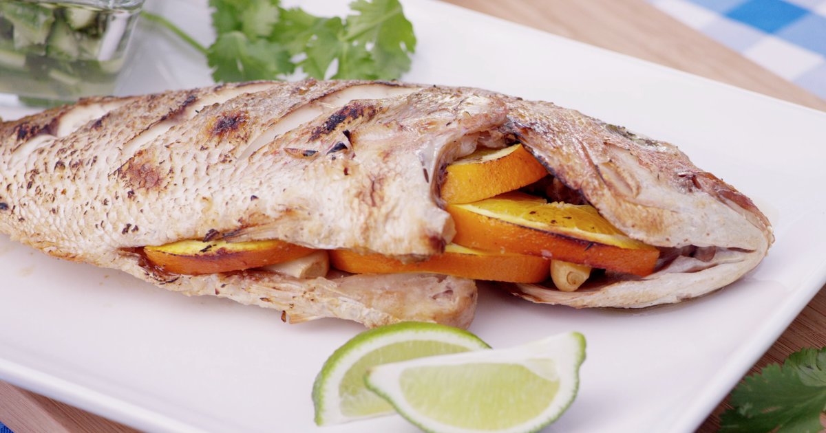 Get Grilling: Grilled Whole Fish - Thrillist